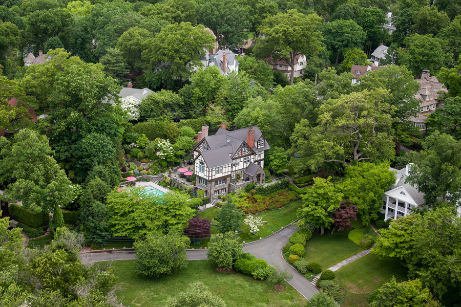 A 1894 built Tudor-style home in Bronxville's historic and sought after Lawrence Park Hilltop enclave
