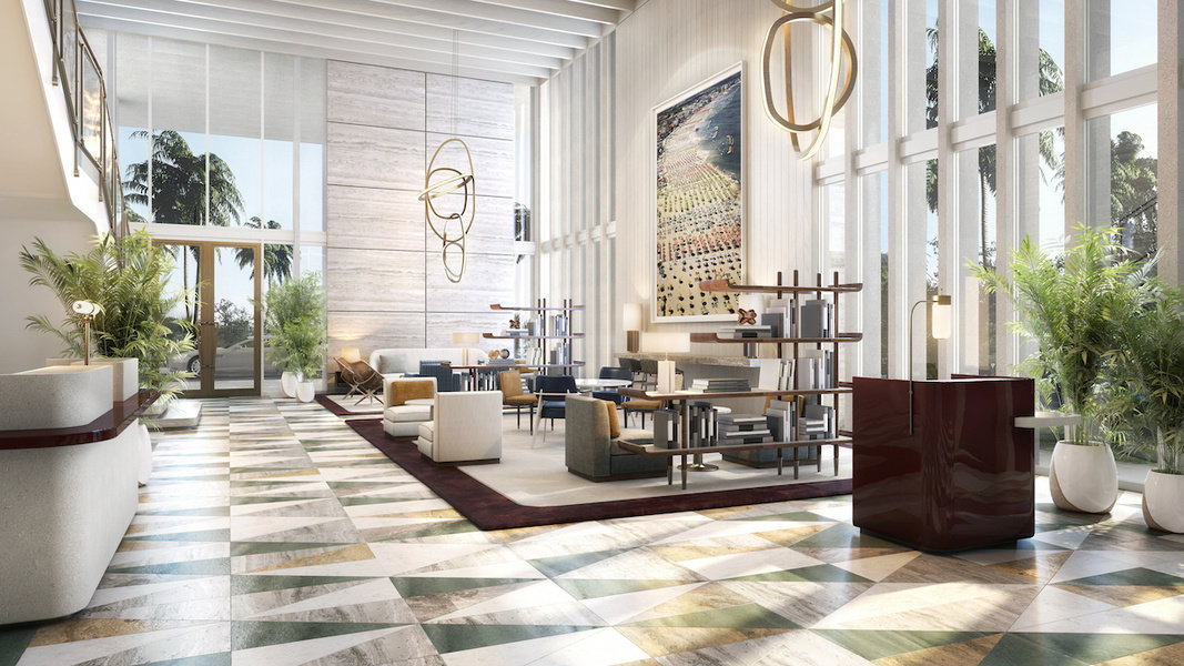 Four Seasons Private Residences Fort Lauderdale cuenta con una terraza frente al mar con dos experien