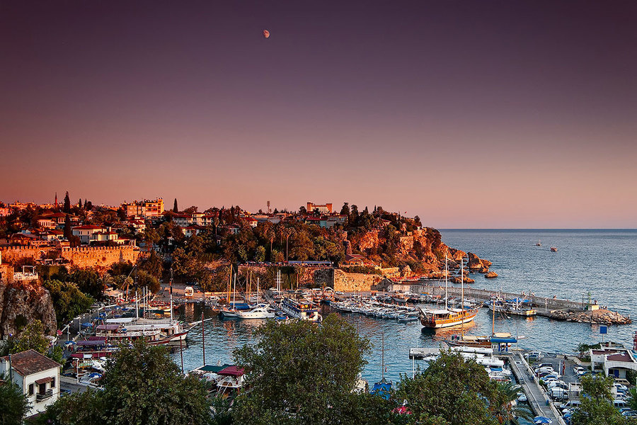 The city of Antalya, Turkey.