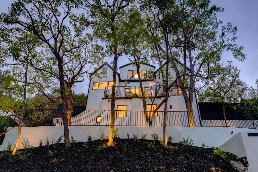 This four-bedroom, four- bathroom, contemporary tree house is on sale for $2.150 million.