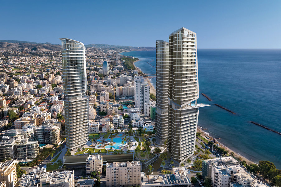 A rendering of Trilogy Limassol Seafront