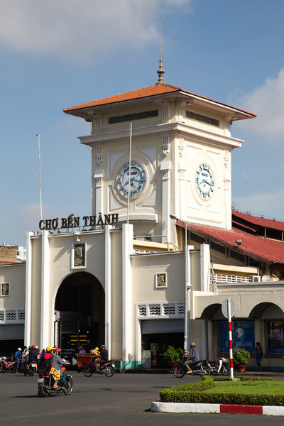 Ben Thanh Market is a large marketplace in District 1 of Saigon. The market is one of the most recogn