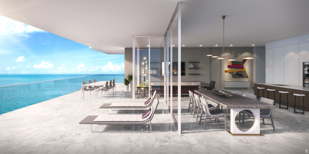 L’Atelier on Collins Avenue consists of 23 residences, including half-floor units with up to 1,171 sq